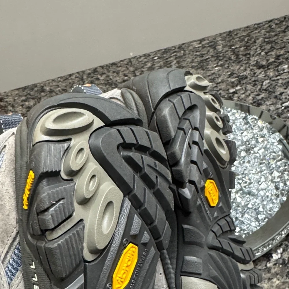 Merrell Vibram Gray and Blue Athletic Shoes NWOT 10 - Picture 13 of 17